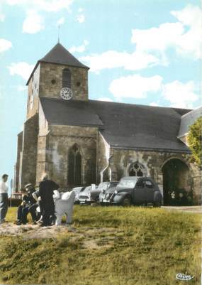 / CPSM FRANCE 55 "Dun sur Meuse, l'église Notre Dame"