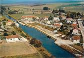 55 Meuse / CPSM FRANCE 55 "Dieue, vue aérienne sur le canal de l'Est"