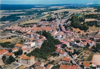 / CPSM FRANCE 55 "Lérouville, vue générale aérienne"