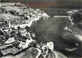 56 Morbihan / CPSM FRANCE 56 "Belle Isle en Mer, Sauzon, vue générale et entrée du port"