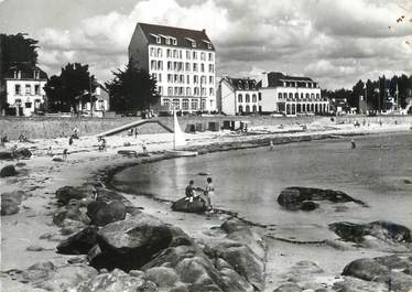 / CPSM FRANCE 56 "Carnac plage, la grande plage "