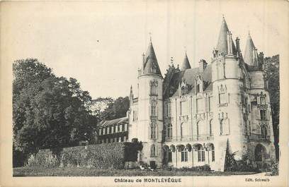 / CPA FRANCE 60 "Château de Mont Levêque"