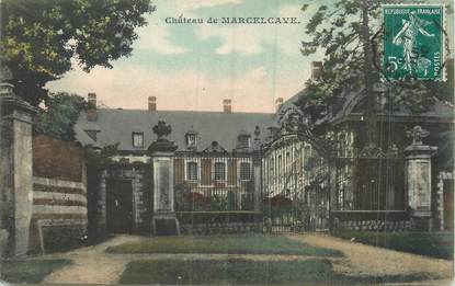 / CPA FRANCE 80 "Château de Marcelcave"