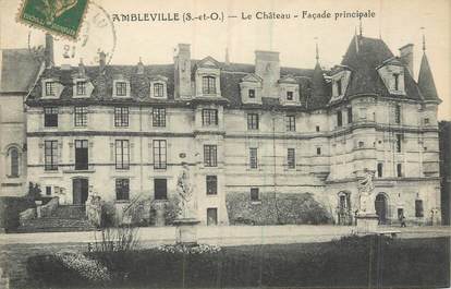 / CPA FRANCE 95 "Ambleville, le château"