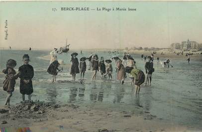 / CPA FRANCE 62 "Berck Plage, la plage à Marée basse"