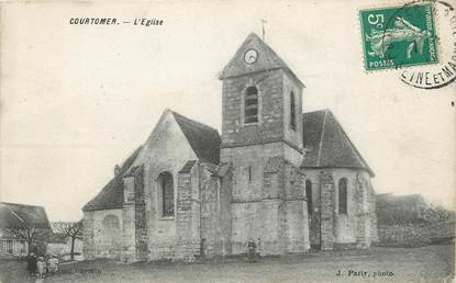 CPA FRANCE 77 "Courtomer, l'Eglise"