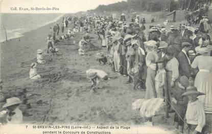 / CPA FRANCE 44 "Saint Brévin Les Pins, aspects de la plage" / JEUX DE PLAGE