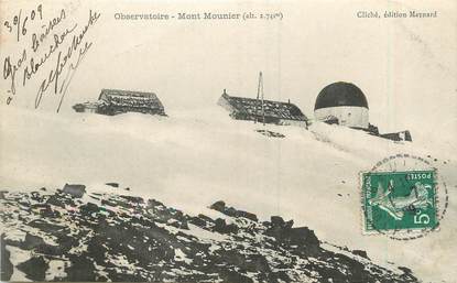 / CPA FRANCE 06 "Observatoire Mont  Mounier"
