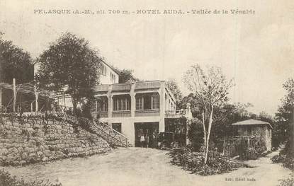 / CPA FRANCE 06 "Pélasque, hôtel Auda"