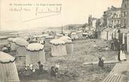 14 Calvado / CPA FRANCE 14 "Villers sur Mer, la plage à marée basse"