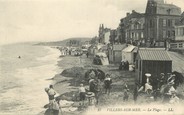 14 Calvado / CPA FRANCE 14 " Villers sur Mer, la plage "