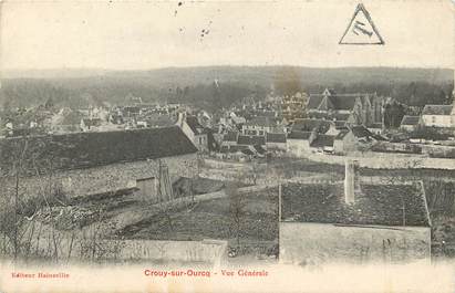 CPA FRANCE 77 "Crouy sur Ourcq, vue générale"