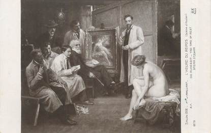 / CPA NU / SALON 1912 nr 1279 "J. Maillart, l'heure du repos"