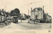 02 Aisne / CPA FRANCE 02 "Vaux sous Laon, vue prise de la gare" / TRAMWAY