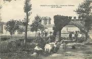 77 Seine Et Marne CPA FRANCE 77 "Crouy sur Ourcq, porte du chateau"