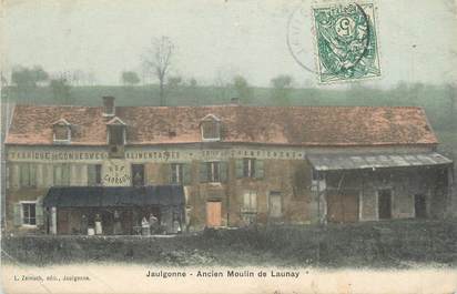 / CPA FRANCE 02 "Jaulgonne, ancien moulin de Launay"