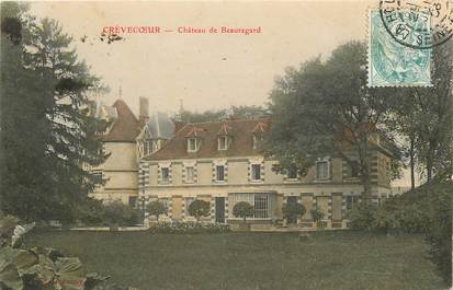 CPA FRANCE 77 "Crèvecoeur, Chateau de Beauregard"