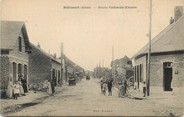 02 Aisne / CPA FRANCE 02 "Bellicourt, route Nationale"