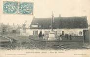 02 Aisne / CPA FRANCE 02 "Assis sur Serre, place du Calvaire"