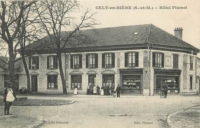 CPA FRANCE 77 "Cély en Bière, Hotel Plumet"