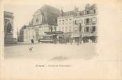 02 Aisne / CPA FRANCE 02 "Laon, arrivée du funiculaire"