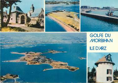 / CPSM FRANCE 56 "Ile d'Arz, golfe du Morbihan"