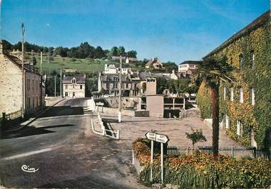 / CPSM FRANCE 56 "La Gacilly, arrivée par la route de Redon"