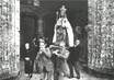 / CPSM FRANCE 56 "Guern, procession de Notre Dame de Quelven"