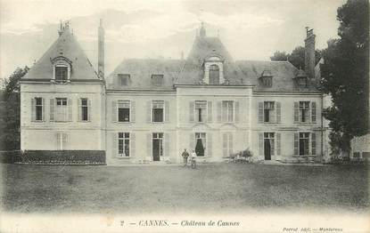 CPA FRANCE 77 "Cannes, chateau de Cannes"