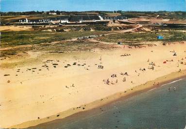 / CPSM FRANCE 56 "Guidel Plages, vue panoramique depuis la plage"