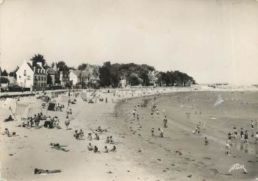 / CPSM FRANCE 56 "Larmor, la plage de Toulhars"