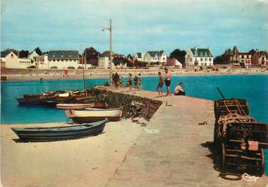 / CPSM FRANCE 56 "Larmor plage, la jetée du petit port"