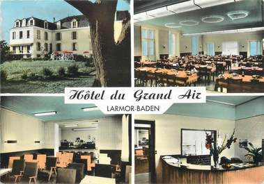 / CPSM FRANCE 56 "Larmor Baden, l'hôtel du Grand Air"