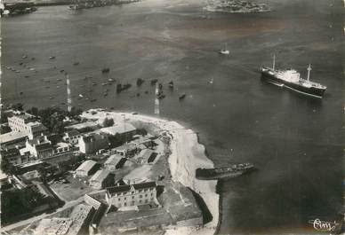 / CPSM FRANCE 56 "Lorient, vue aérienne, Toulhars"