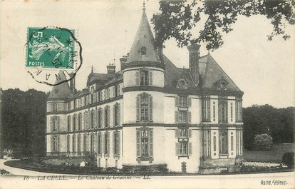 CPA FRANCE 77 "La Celle sur Seine, le chateau de Graville"