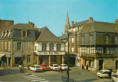 / CPSM FRANCE 56 "Pontivy, la place du Martray "