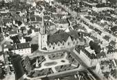 56 Morbihan / CPSM FRANCE 56 "Pontivy, église Notre Dame de Joie et square de la Fédération"