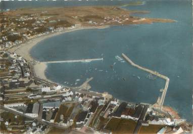 / CPSM FRANCE 56 "Quiberon, port Maria et la plage"