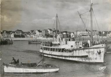 / CPSM FRANCE 56 "Quiberon, le Guédel" / BATEAU