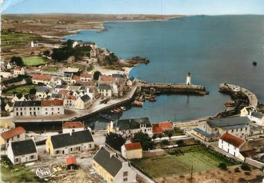 / CPSM FRANCE 56 "Quiberon, vue aérienne de Port Haliguen" 