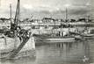 / CPSM FRANCE 56 "Presqu'ile de Quiberon, bateaux de pêche à la jetée de Port Maria"