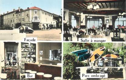 / CPSM FRANCE 42 "Montrond Les Bains, hostellerie la  Poularde"