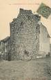 87 Haute Vienne / CPA FRANCE 87 "Chalus, ruines du château"