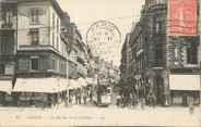 80 Somme / CPA FRANCE 80 "Amiens, la rue des Trois Cailloux"