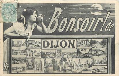 / CPA FRANCE 21 "Bonsoir de Dijon"