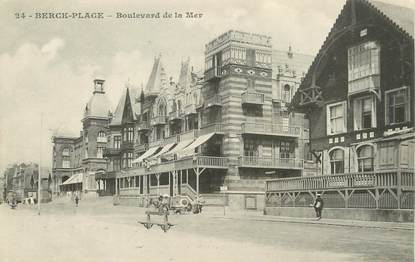 / CPA FRANCE 62 "Berck Plage, boulevard de la mer"