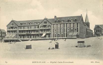 / CPA FRANCE 62 "Berck Plage, hôpital Cazin Perrochaud"