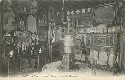 CPA FRANCE 76  "Gonneville, Hotel Aubourg"