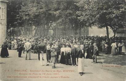 / CPA FRANCE 03 "Moulins, souvenir du Sacre de Mgr Boutry"