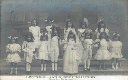 / CPA FRANCE 03 "Lycée de jeunes filles de Moulins"